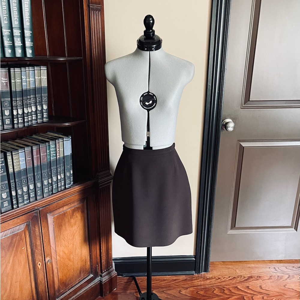 EUC Bebe Brown A-line Mini Skirt for Work